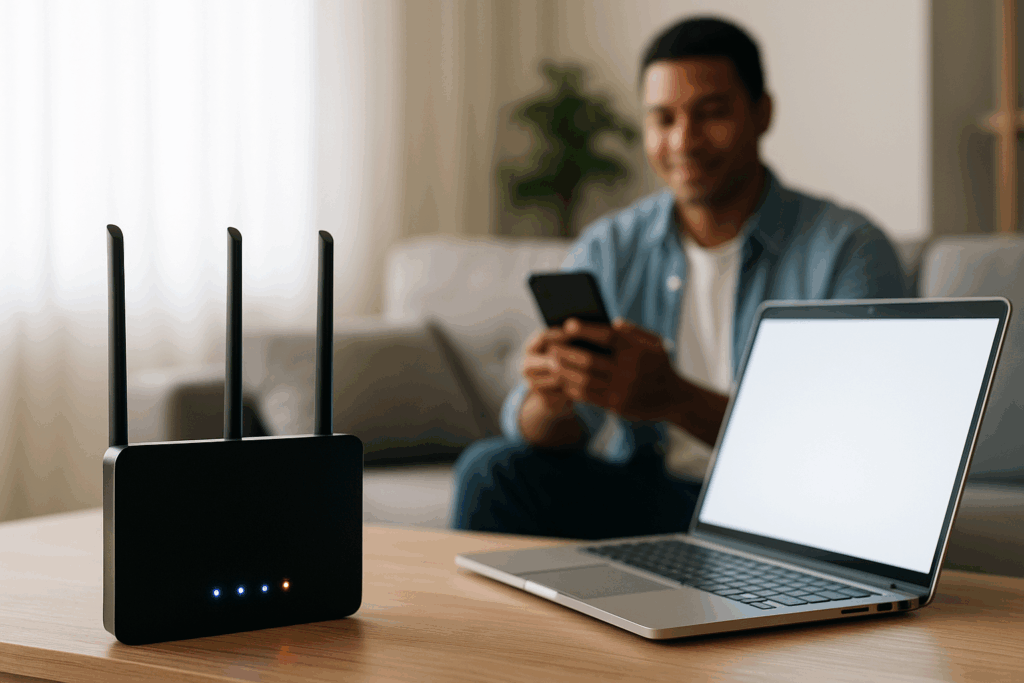 internet à la maison